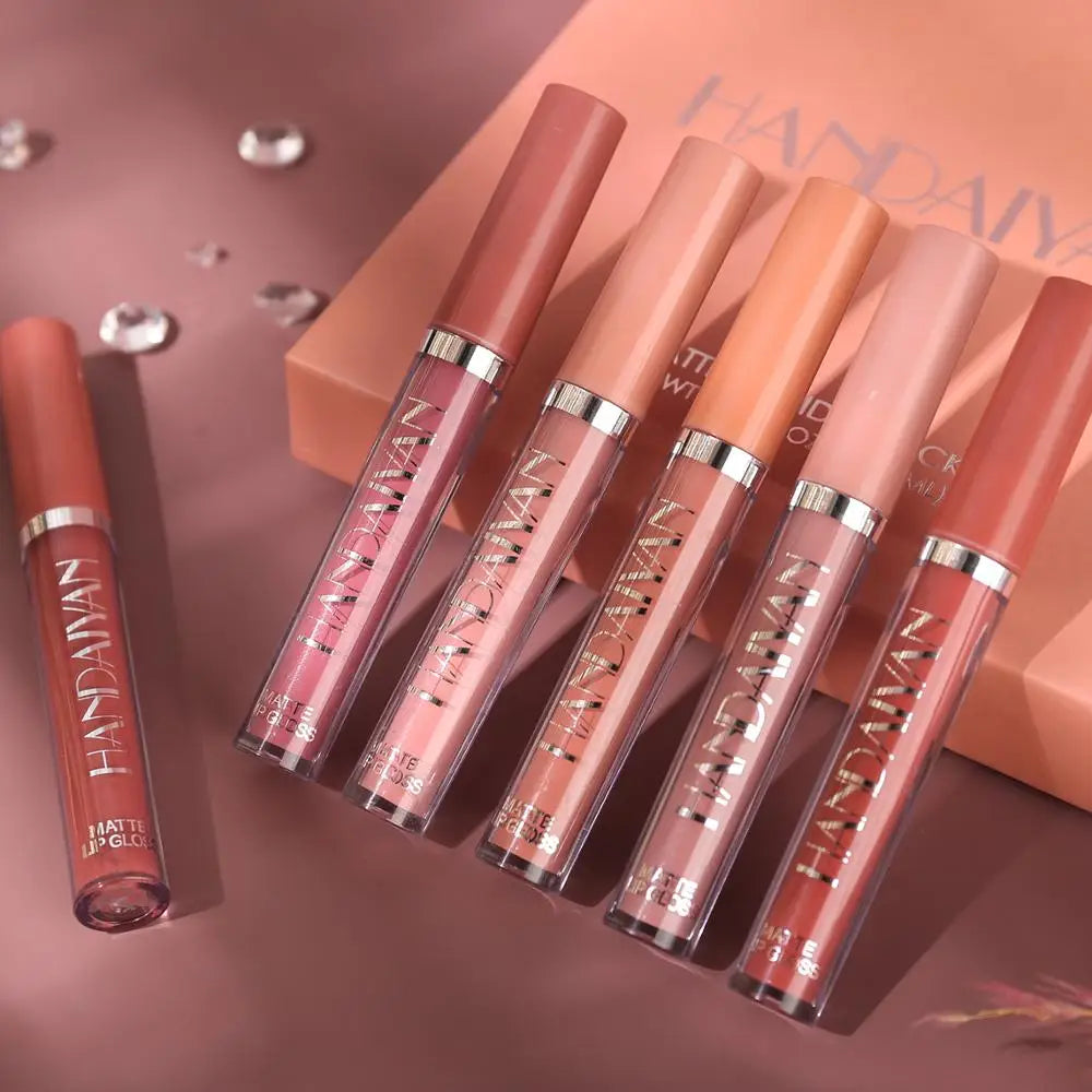 Handaiyan 6-Piece Matte Liquid Lipstick Multicolour Handaiyan