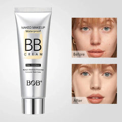 BOB Naked Makeup Water Proof Full Coverage BB Cream - 40g BOB