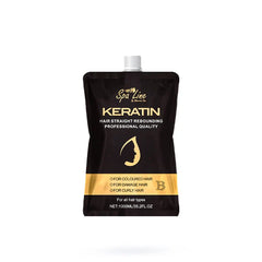 Glamorous Face Spa Line Hair Straight Rebonding Professional Quality Keratin 1000ml x 2 Bremod