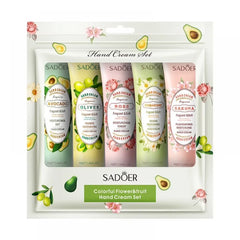 SADOER Colorful Flower & Fruit Hand Cream Set Sadoer