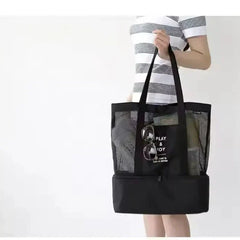 2-In-1 Large Double Layer Insulated Picnic Tote Handbag Cosmia