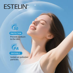 Estelin Water Bank Hyaluronic Acid Sunscreen Spf 50 Pa+++ UVA/UVB Protection - 60g Estelin