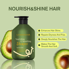 Leaderhair Nourishing & Smoothing Shampoo - 330ml LEADERHAIR