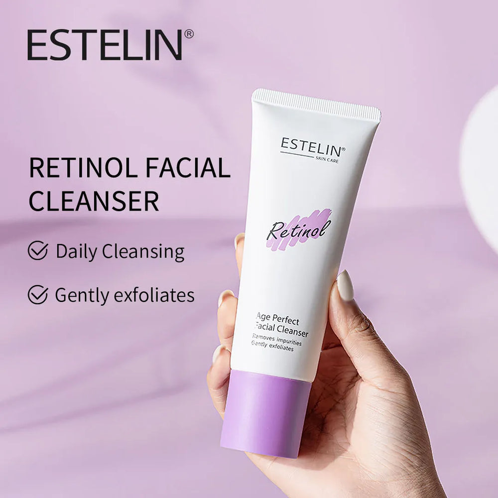 Estelin Retinol Age Perfect Facial Cleanser - 120g Estelin