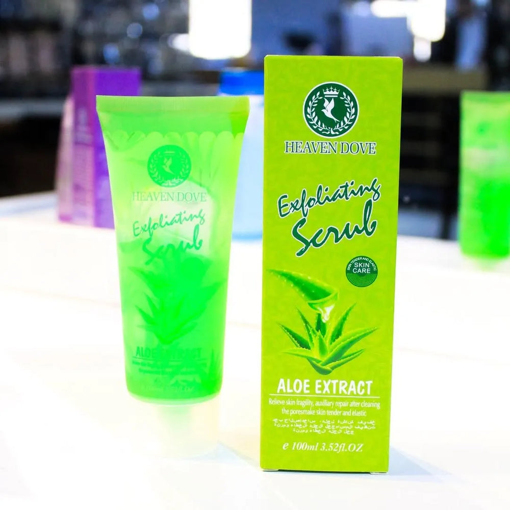 Heaven Dove Exfoliating Natural scrub with Aloe Vera Extract - 100ml Heaven Dove