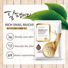 HCHANA Snail Moisturizing & Smoothing Facial Mask HCHANA