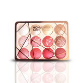Glamorous Face 12 Color Highlighter & Blush On Palette Glamorous Face