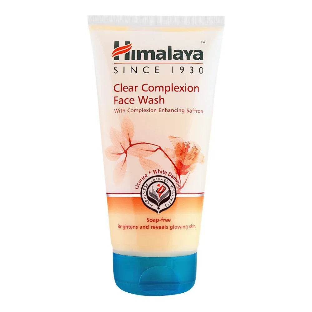 Himalaya Clear Complexion Face Wash, Soap Free - 150ml Himalaya
