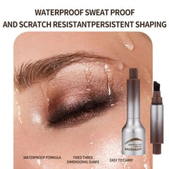 Huda moji Brow fection Angled Brush and Dip Liquid Eyebrow Gel Pen Huda Moji
