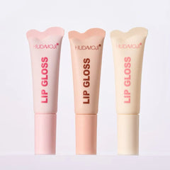 Hudamoji New Viral High Color Rendering Lip Gloss Huda Moji