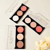 Hudamoji 3in1 Kit Highlighter, Blushon & Contour Huda Moji