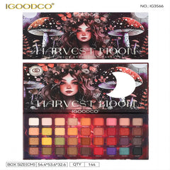 IGOODCO Harvest Moon 36 Color Eyeshadow Palette Igoodco