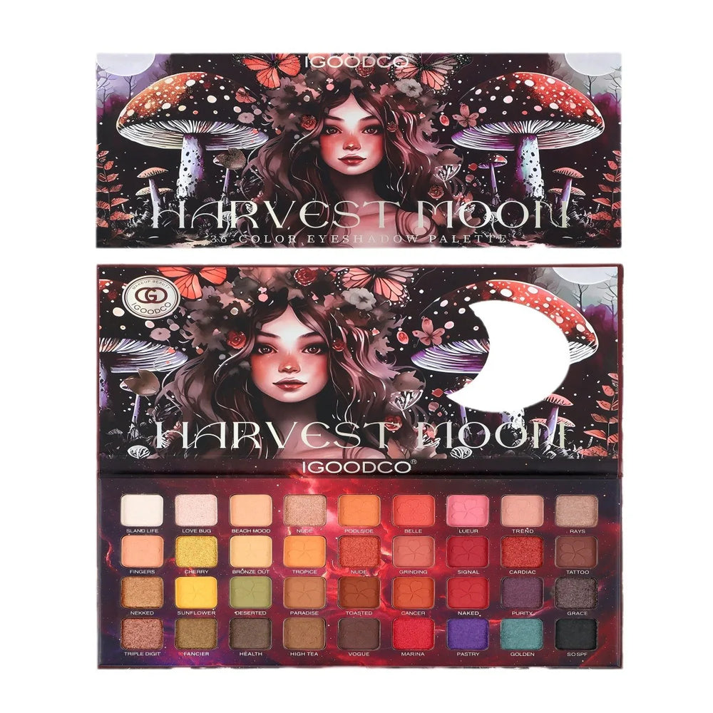 IGOODCO Harvest Moon 36 Color Eyeshadow Palette Igoodco