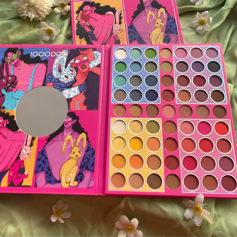 Igoodco 56 Colors Eyeshade Palette Igoodco