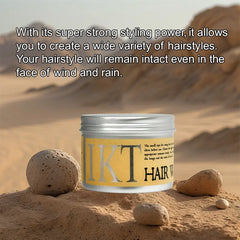 IKT Wax Organic Vegan Hair Wax Gel 130g IKT