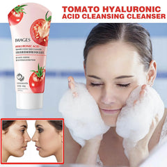 IMAGES Tomato Hyaluronic Acid Gently Cleanses Pores, Improves Darkness And Oil Control Facial Cleanser - 100g Images