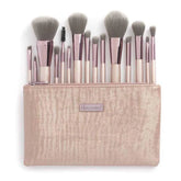 BH Cosmetics Lavish Brush Set With Cosmetic Bag - 15 Pcs BH Cosmetics