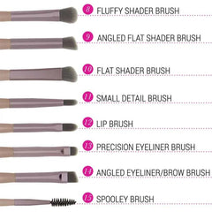 BH Cosmetics Lavish Brush Set With Cosmetic Bag - 15 Pcs BH Cosmetics