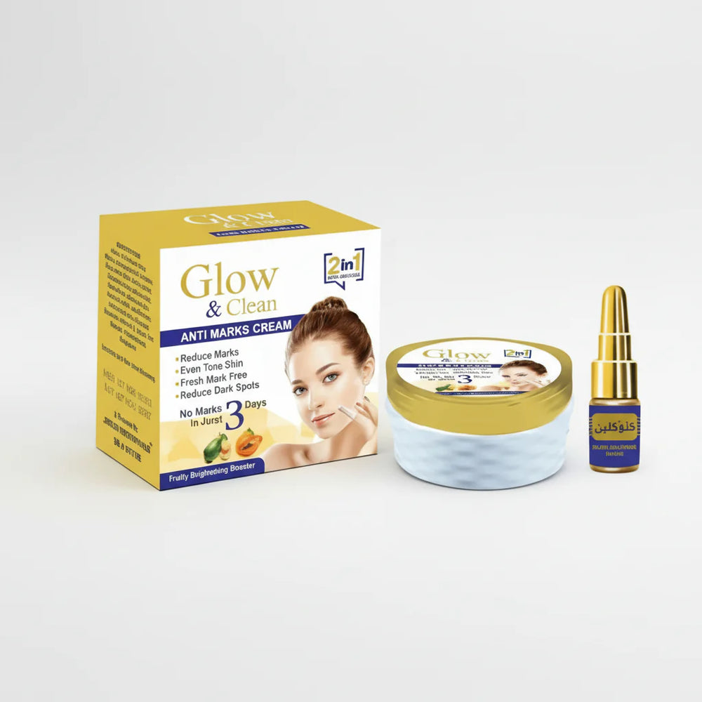 Glow & Clean 2-in-1 Anti Marks Cream – Repair & Brighten Skin Glow & Clean