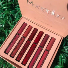 Mocallure Matte Liquid Lipgloss 6Pcs Pack Mocallure