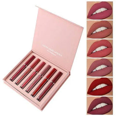 Mocallure Matte Liquid Lipgloss 6Pcs Pack Mocallure