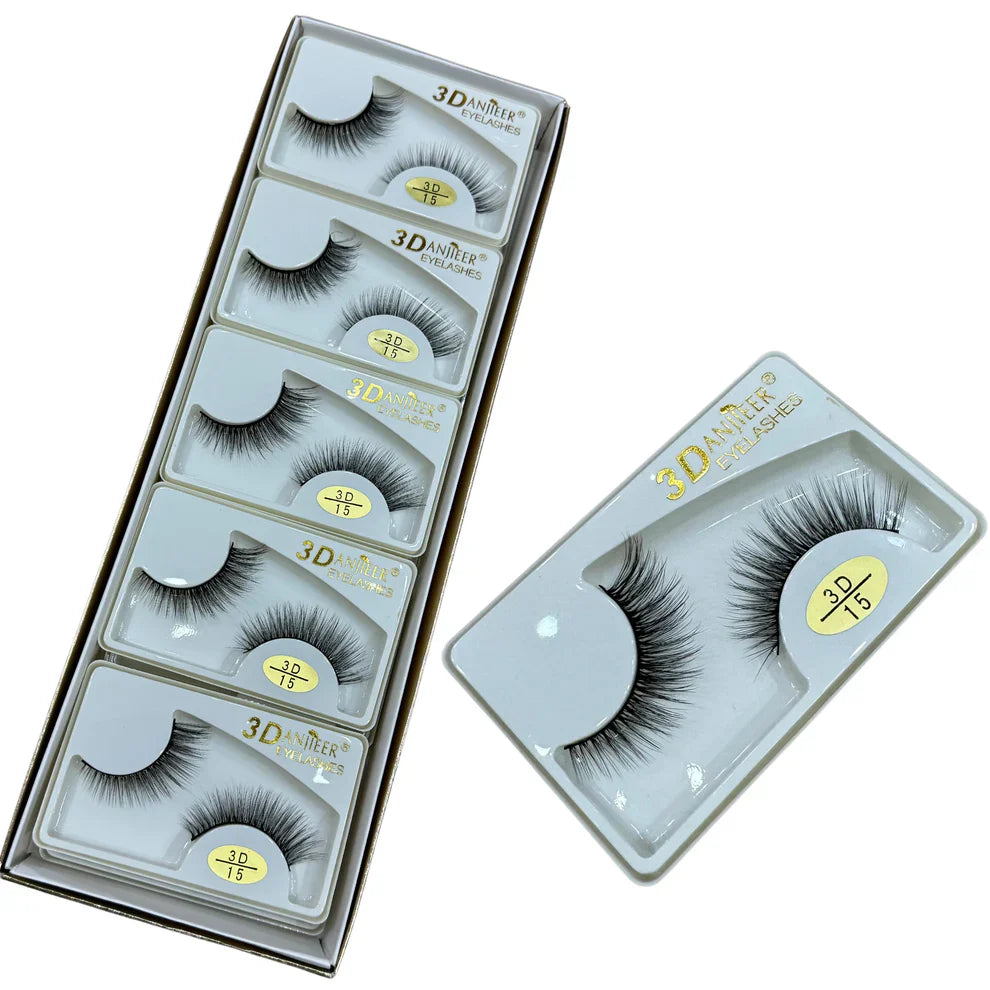 Anjieer Mink Eyelashes - Reusable Anjieer