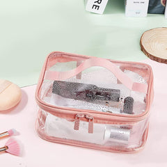 Transparent Waterproof Square Cosmetics Organizer Cosmia