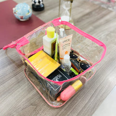 Transparent Waterproof Square Cosmetics Organizer Cosmia