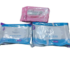 New Makeup Remover Cotton Wipe (3 Pcs Set) Cosmia.pk