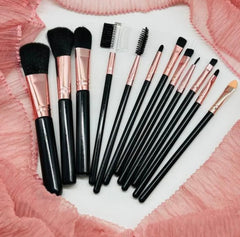 Kiss Lovely Professional Makeup Brush -12 Pcs Set Kiss Lovely