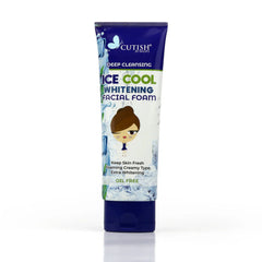 Cutish Ice coal Whitening Facial Foam - 100g Cutish