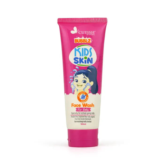Cutish Kids Facewash for Girls - 100ml Cutish