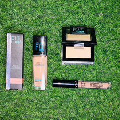 Fitme Foundation with FREE Concealer & Matte + Poreless Powder Maybelline