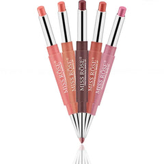 Miss Rose High Pigment 2 In 1 Lip Liner Lipstick - Nudes Shades Miss Rose
