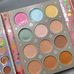 Igoodco Makeup Eyeshadow, Highlighter, Contour, Blush Palette Igoodco