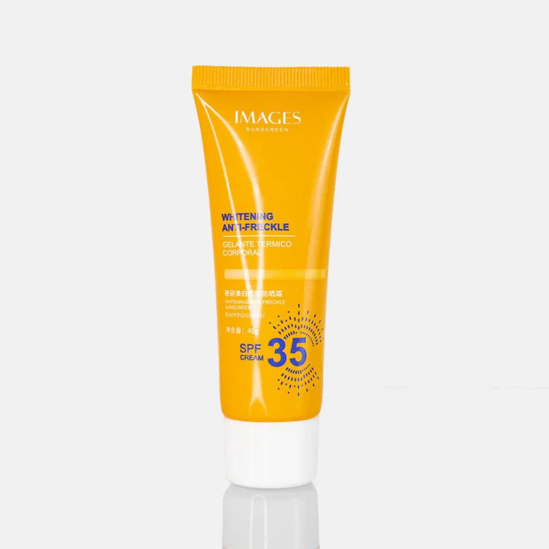 Images Anti-Freckle Whitening SPF35 Sunscreen Cream - 40g Images