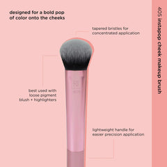 Real Techniques Instapop Cheek Makeup Brush Real Technique