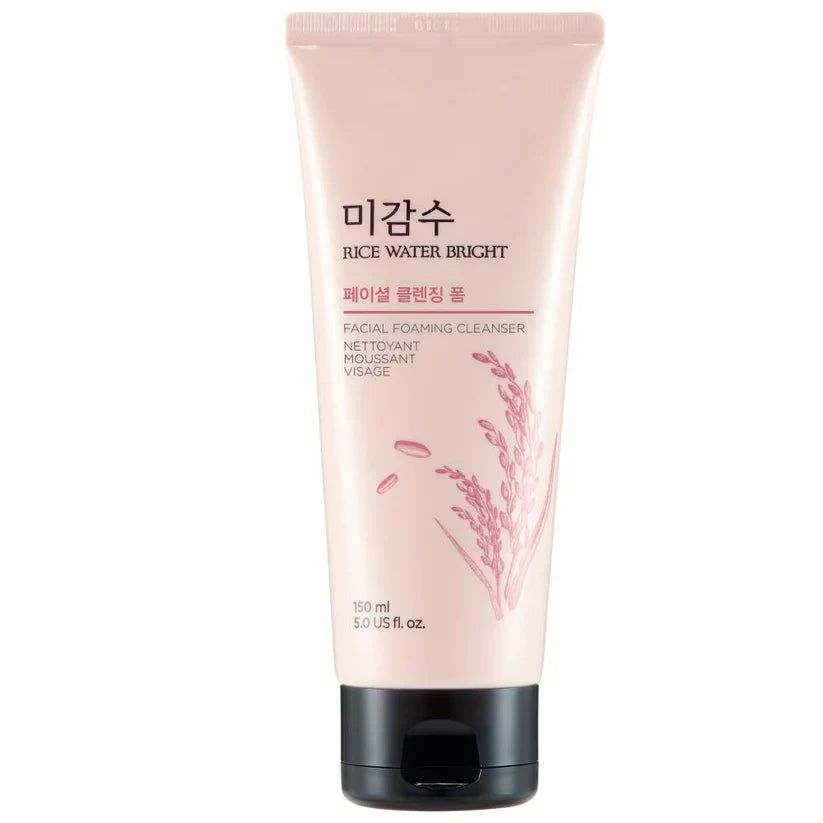 The Face Shop - Rice Water Bright Cleansing Foam 150ml The Face Shop