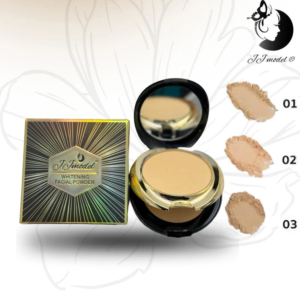 JJ model 2 in 1 Whitening Facial Powder JJ MODEL