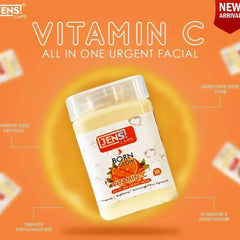 Jens Choy Born To Glow All in One With Vitamin C Facial Jar Jens