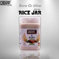 Jens Choy Born 2 Glow All in One With Rice Facial Jar Jens