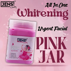 Jens Choy Born To Glow All in One Pink Whitening Facial Jar Jens