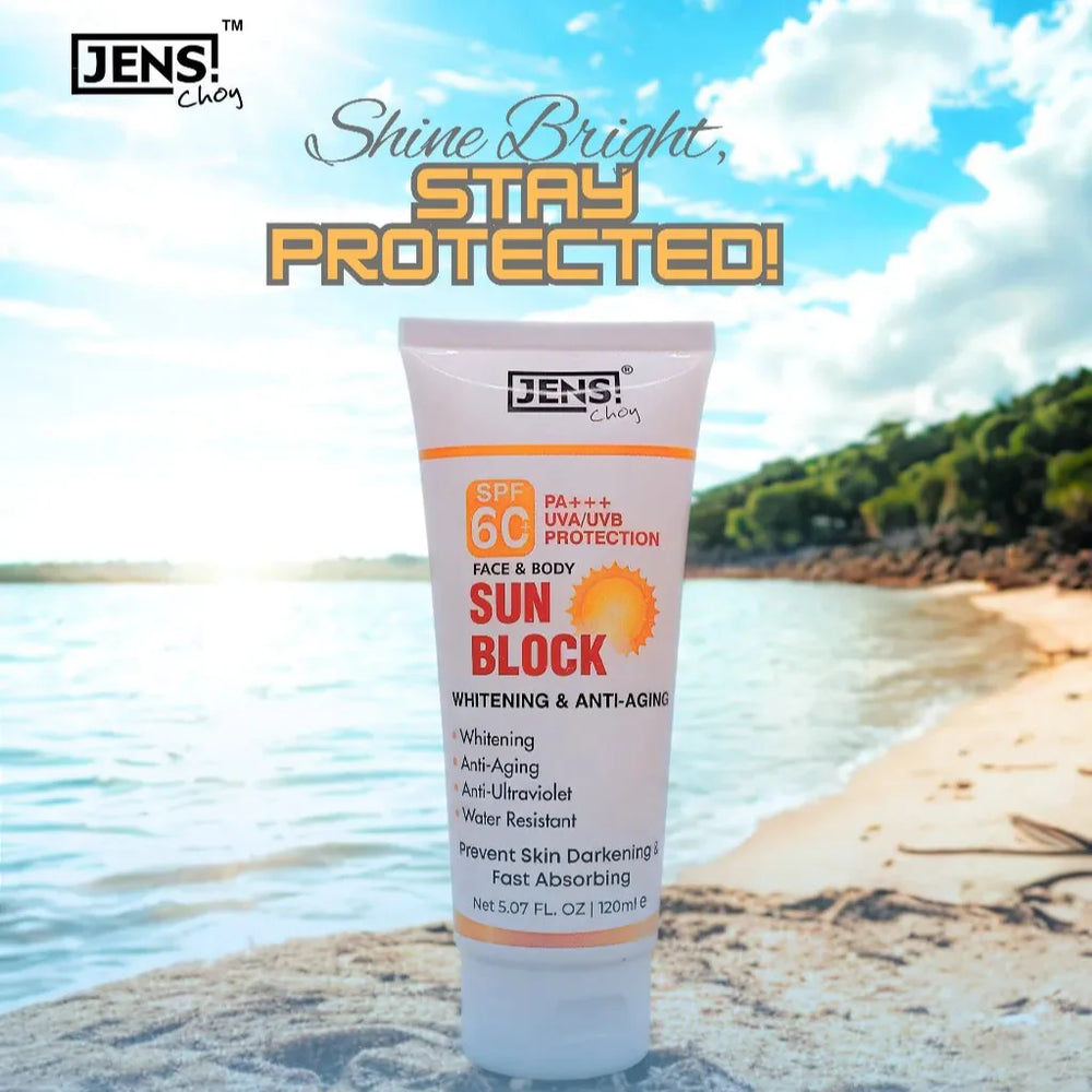 Jens choy Sun block SPF60 - 120ml Jens Choy