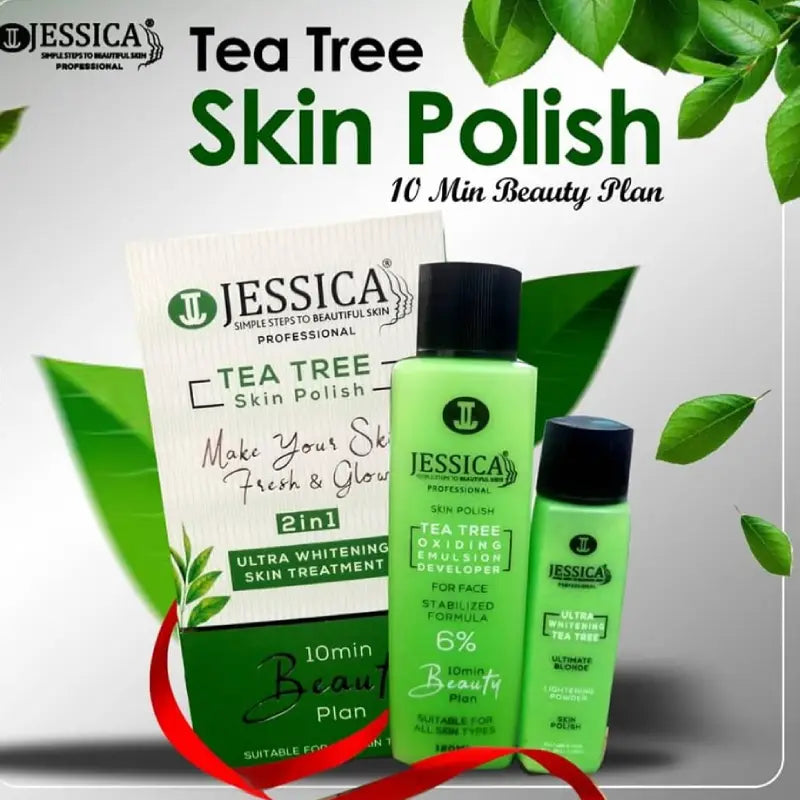 Jessica Professional Tea Tree Skin Polish – 120ml Jessica