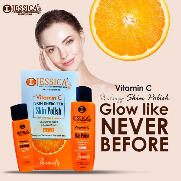 Jessica Vitamin C Skin Energizer Skin Polish With Orange Essence - 120ml Jessica