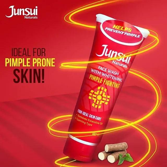 Junsui Face Wash with Whitening Pimple Fighting Junsui