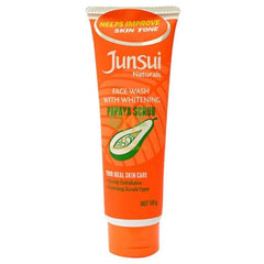 Junsui Face Wash with Whitening Papaya Scrub - 100g Junsui