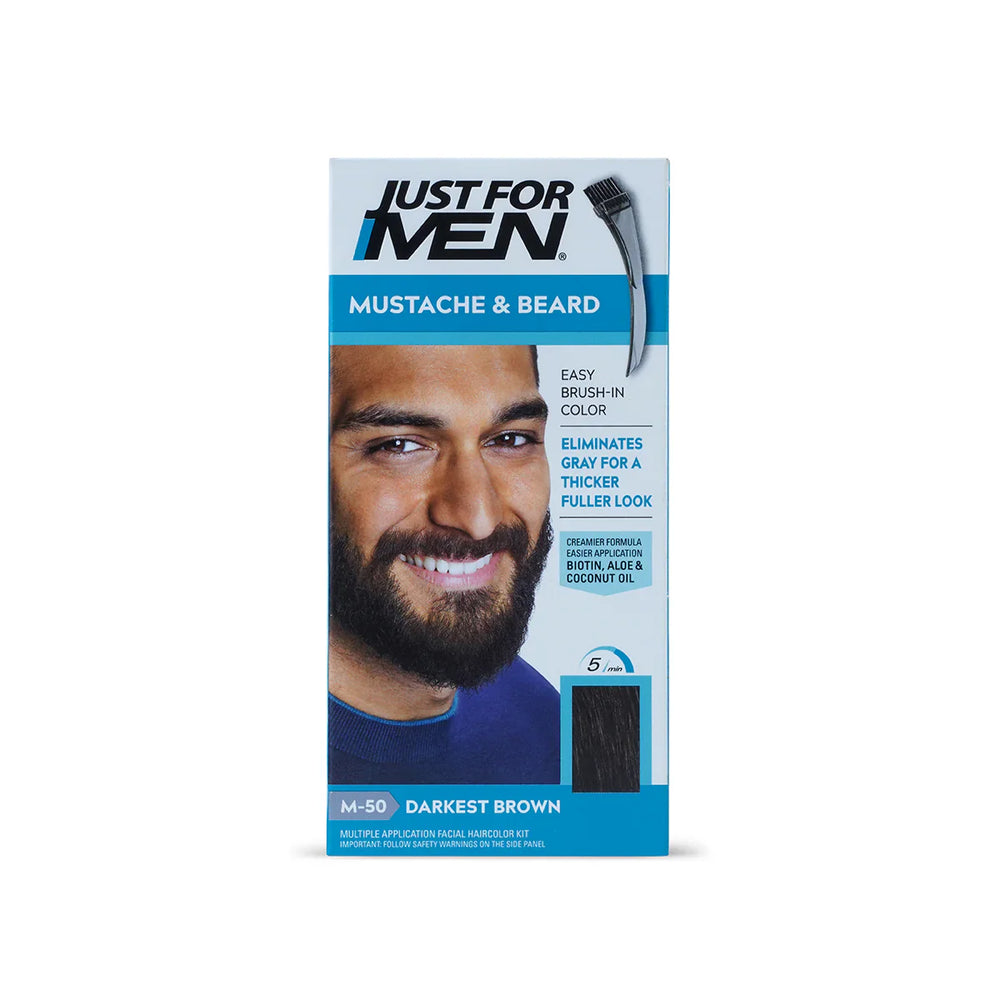 Just For Men - Mustache & Beard Color - Darkest Brown Just For Men
