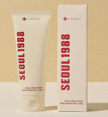 K-Secret Seoul 1988 Snail Mucin 93% + Rice Cream - 100ml - Made in Korea K-Secret