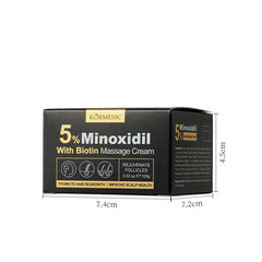 KORMESIC Minoxidil With Biotin Hair Regrowth Massage Cream 100g KORMESIC